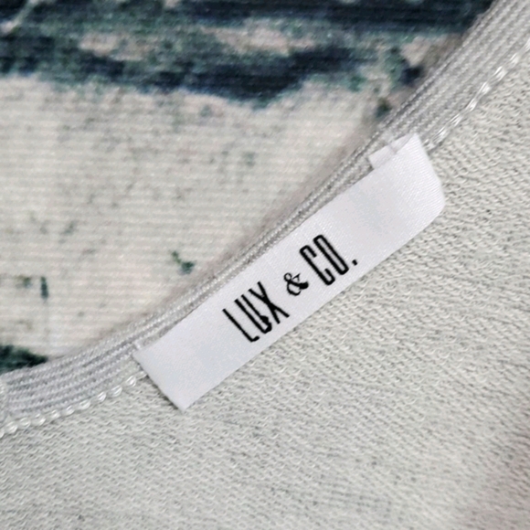 Lux & Co. | Flirty Cold Shoulder Boho Knit Top - Picture 2 of 8